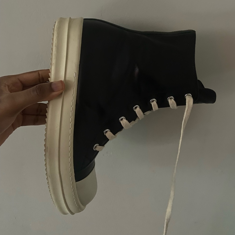 Rick owen Ramones high top